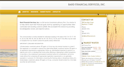 Desktop Screenshot of bardfinancial.com